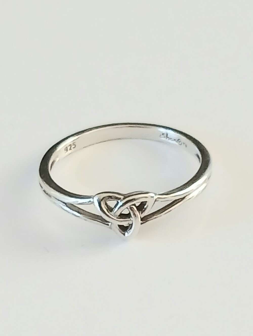 ShanOre Sterling Silver 925 Celtic Trinity Knot Ring